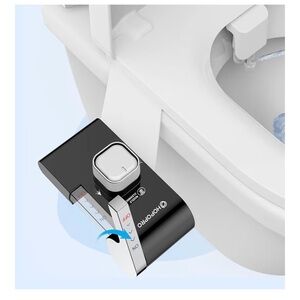 Bidet with Single Water Pressure Control Black (A137)
